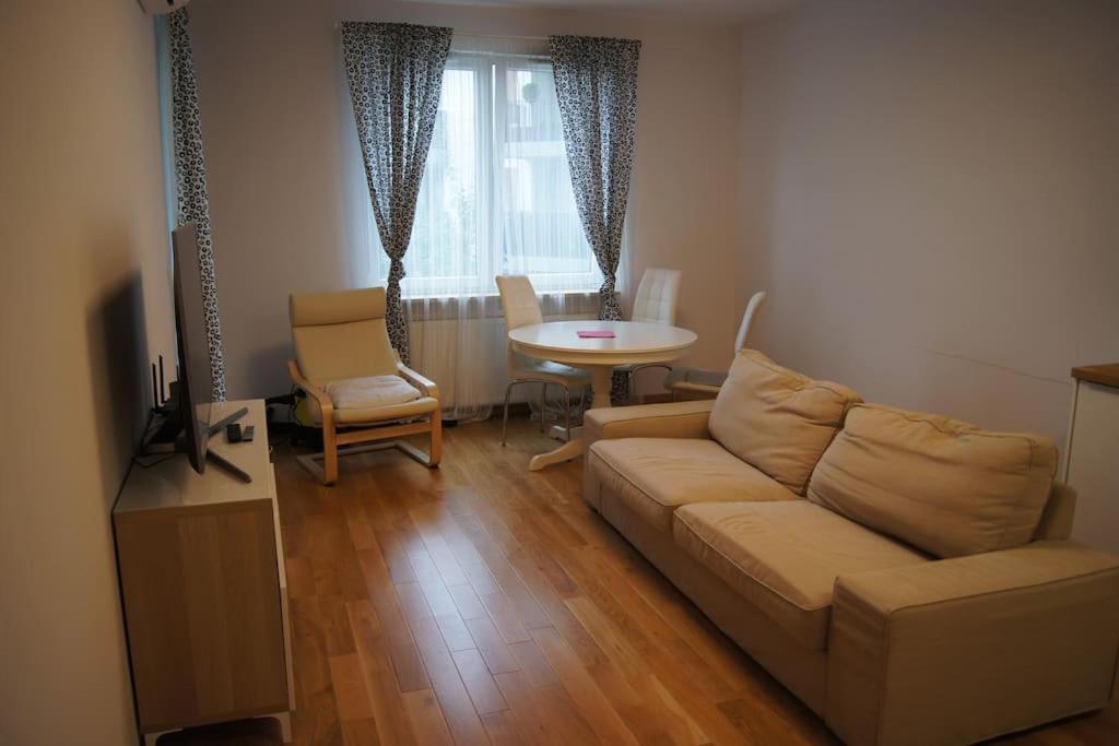 Appartement Cichy, Nowoczesny, Komfortowy Przy Galerii Mokotow à Varsovie Extérieur photo