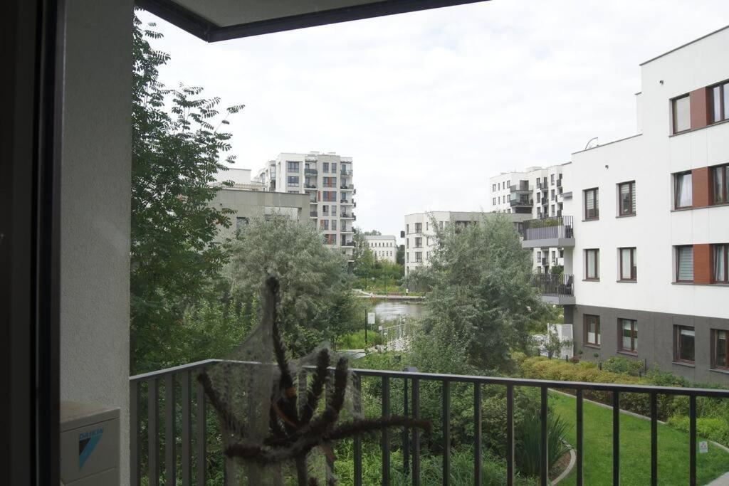 Appartement Cichy, Nowoczesny, Komfortowy Przy Galerii Mokotow à Varsovie Extérieur photo